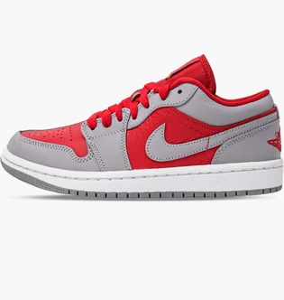 Кроссовки женские Air Jordan Air 1 Low Se Grey/Red DR0502-600