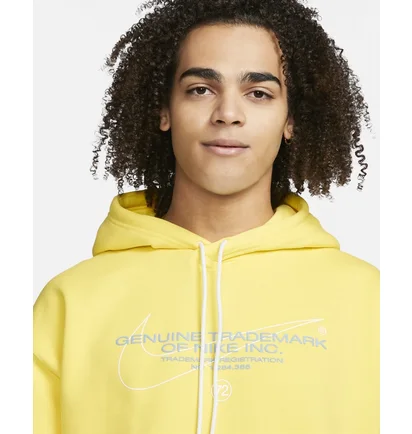 Худі унісекс Nike Fleece Gen Trdmrk Logo Yellow Dr1028-765