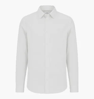 Рубашка мужская Armani Exchange White XM002290-AF22863-U0009