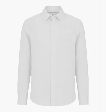 Рубашка мужская Armani Exchange White XM002290-AF22863-U0009