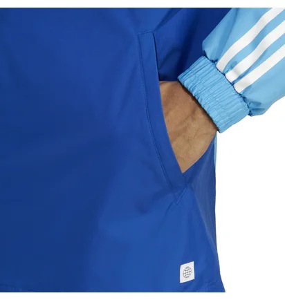 Олімпійка чоловіча Adidas Hooded Jacket Tiro23 C Aw Jk Blue/Light Blue IC4572