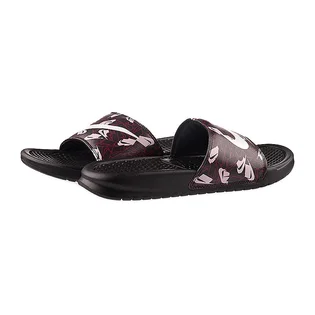 Тапочки женские Nike Benassi Jdi Print Black 618919-033