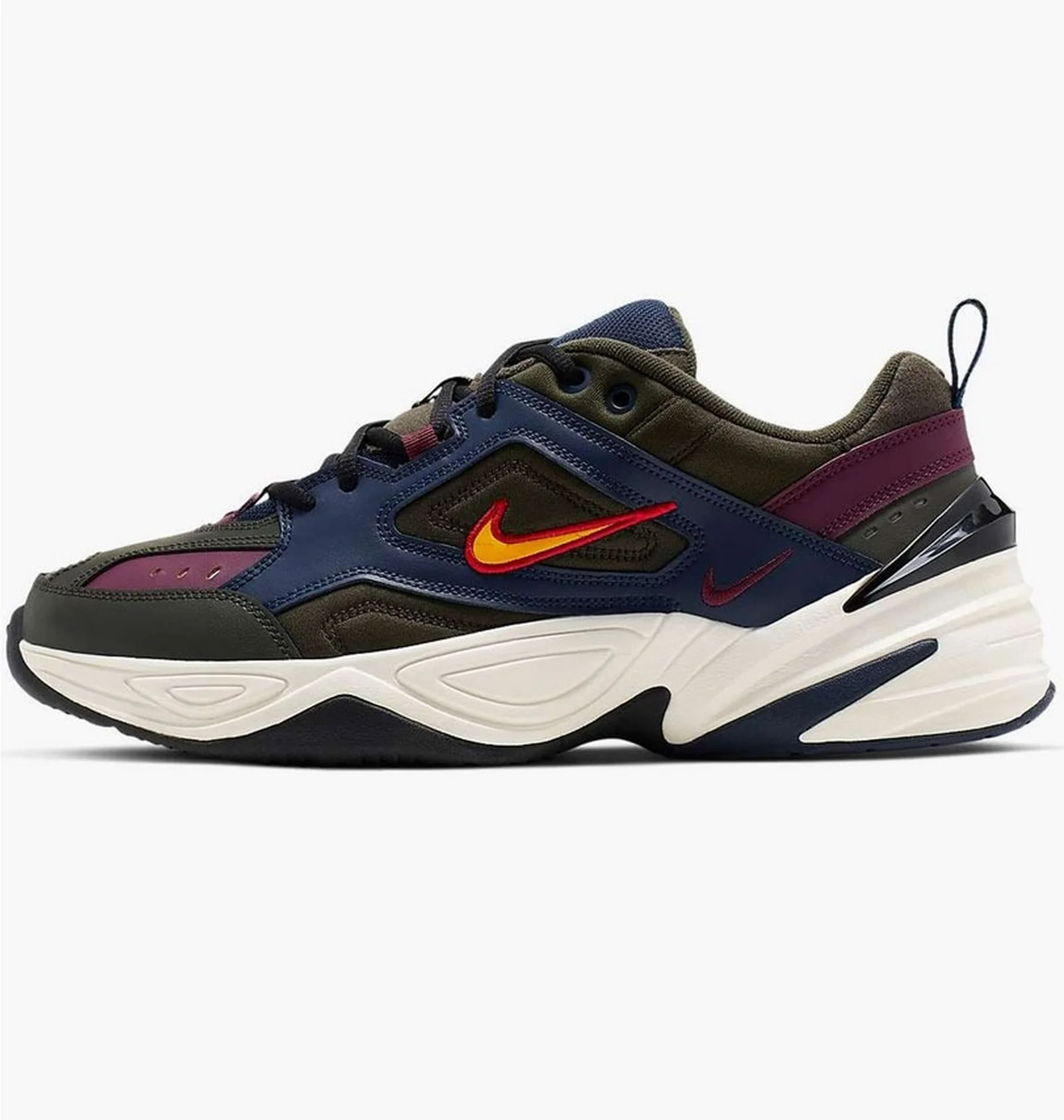 レトロポップ　木製　3段　赤　紺　ミッドセンチュリー　ミニ　バイカラー ᐉ Кросівки чоловічі Nike M2K Tekno Midnight Navy/Bordeaux/Sequoia