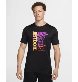 Футболка чоловіча Nike Dri-Fit Basketball T-Shirt Black FZ8085-010