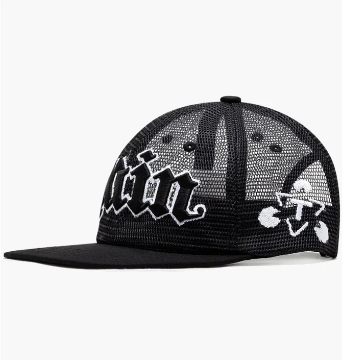Кепка унисекс The Trilogy Tapes Ttt Pain All-Over Mesh Black TTT13H001
