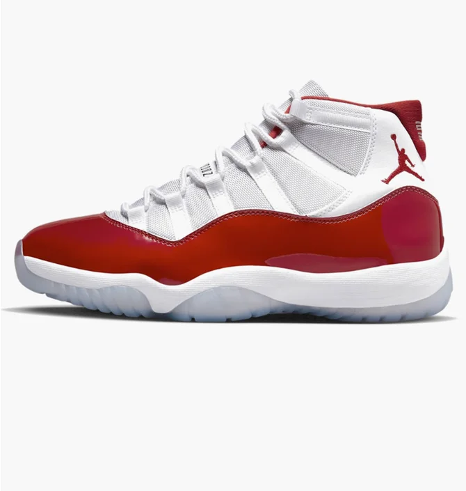 Кроссовки мужские Air Jordan 11 Retro White/Red Ct8012-116