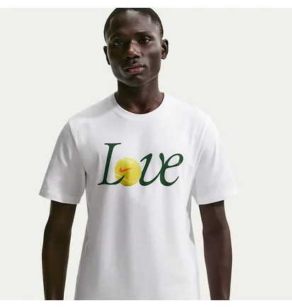 Футболка чоловіча Nike Court Love White IU7414-100