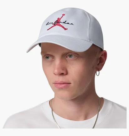 Кепка унісекс Air Jordan Club Cap Unstructured Adjustable Hat White IF8483-100