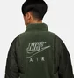 Куртка мужская Nike Sportswear Sherpa Half Zip Jacket Carbon Green Dd6446-335