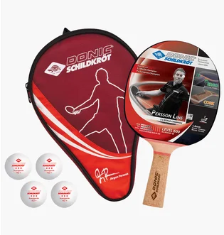 Ракетка для настольного тенниса Donic Persson 600 Gift Set Black/Red 788450