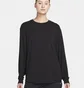 Лонгслив женский Nike One Relaxed Dri-Fit Long-Sleeve Top Black FN2817-010
