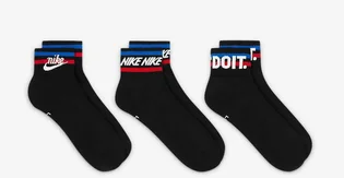 Носки унисекс Nike Evereday Essential (3 пары) Black DX5080-010