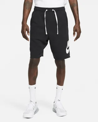 Мужские шорты Nike Club Alumni Mens French Terry Black Dx0502-010