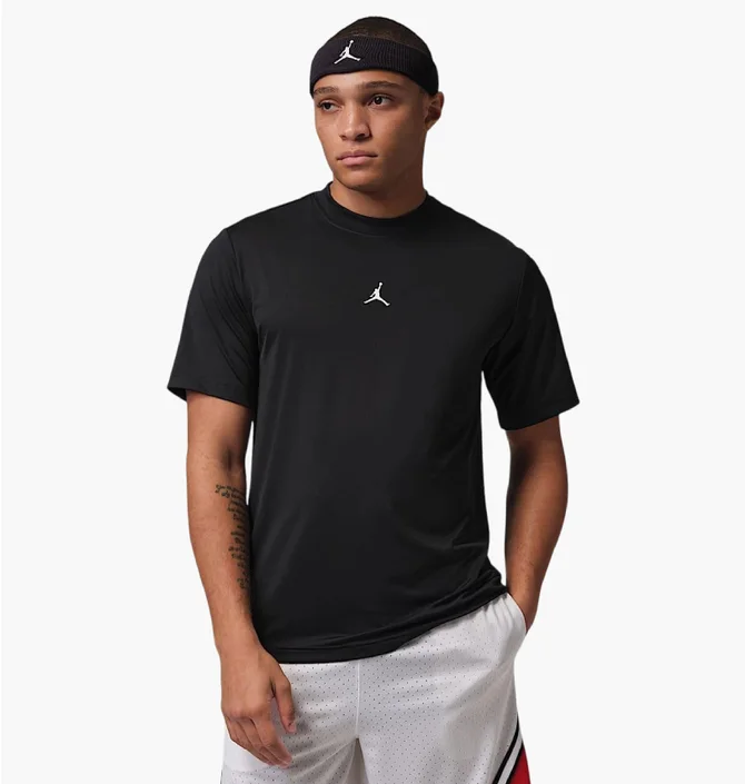 Футболка мужская Air Jordan J Df Spt Ess Ss Black IF0882-010