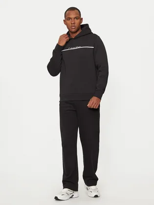 Худи мужское Calvin Klein Split Line Logo Black K10K114338