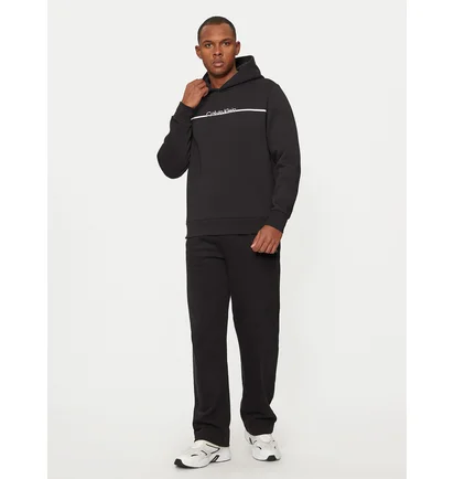 Худи мужское Calvin Klein Split Line Logo Black K10K114338