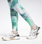 Леггинсы женские Reebok Lux Bold Leggings Green Gt3144