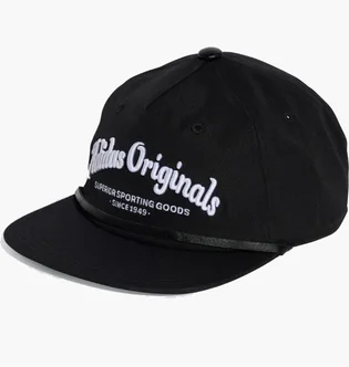 Кепка унісекс Adidas Flatbrim Originals Black JD0997