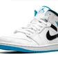 Кроссовки мужские Air Jordan 1 Mid White 554724-141