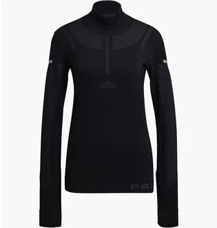 Лонгслив женский Adidas Primeknit Running Mid-Layer Black H13228