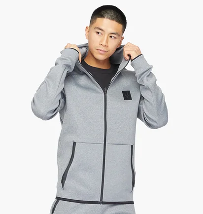 Толстовка мужская Mizuno Sergio Ramos Sweat Hoody Grey P2MC2S5006