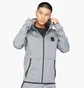 Толстовка мужская Mizuno Sergio Ramos Sweat Hoody Grey P2MC2S5006
