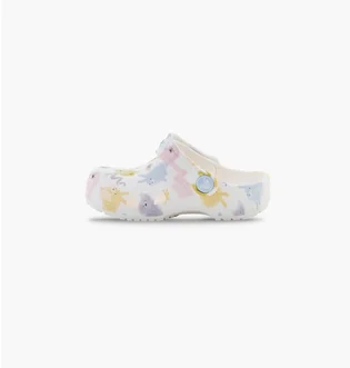 Тапочки детские CROCS Classic Pets White 210989-0WV