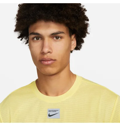 Футболка мужская Nike Df Q5 Ss Top Yellow DQ6626-706