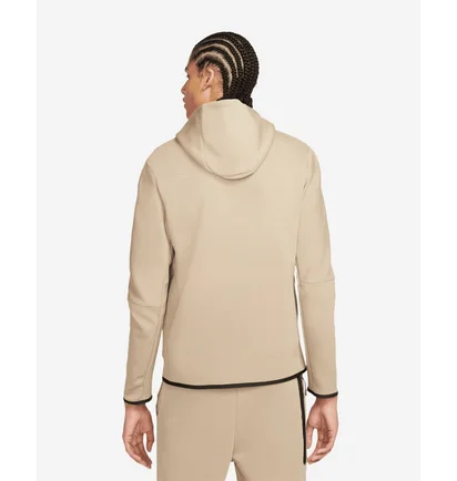 Толстовка чоловіча Nike Nsw Tech Fleece Full-Zip Hoodie Beige CU4489-247