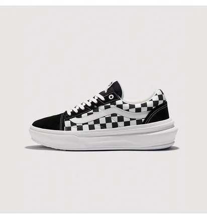 Кеди унісекс Vans Old Skool Overt Comfycush Checkerboard Black/White VN0A7Q5E95Y