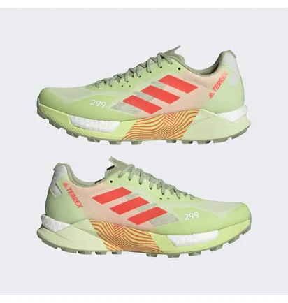 Кроссовки мужские Adidas Terrex Agravic Ultra Trail Running Shoes Green H03180