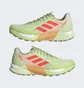 Кроссовки мужские Adidas Terrex Agravic Ultra Trail Running Shoes Green H03180