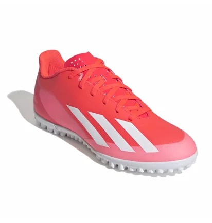 Сороконожки унисекс Adidas X Crazyfast Club Turf Soccer Shoes Red IF0724