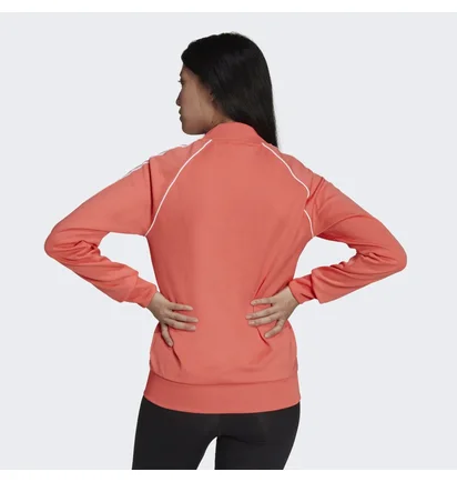 Олімпійка жіноча Adidas Primeblue Sst Track Jacket Orange He9564