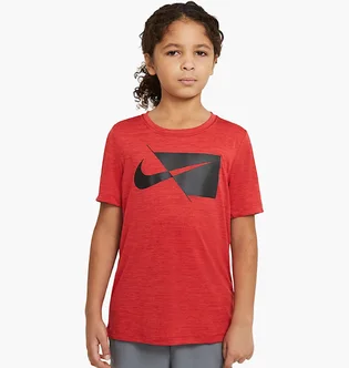 Футболка детская Nike Dri-Fit Hbr Ss Top Red DA0282-657