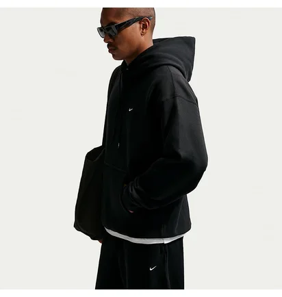 Худі чоловіче Nike Solo Swoosh Pullover Hoodie Black HV1082-010