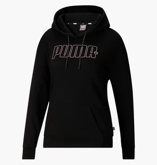Худи женское Puma Rebel Terry Hoodie Black 671167-01