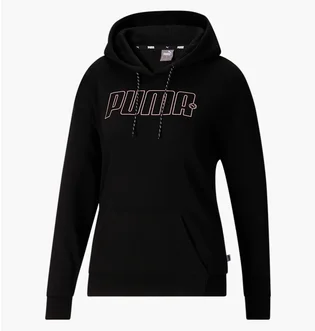 Худи женское Puma Rebel Terry Hoodie Black 671167-01