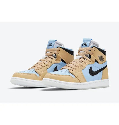 Кросівки жіночі Air Jordan 1 Zoom Cmft Psychic Blue Multi CT0979-400