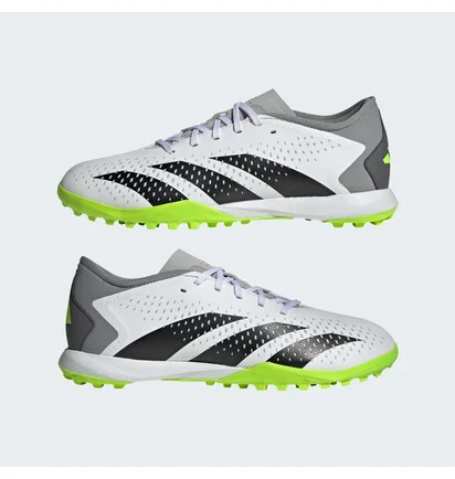 Сороконожки унисекс Adidas Predator Accuracy.3 Low Turf Shoes White/Grey GZ0003