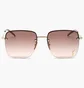 Солнцезащитные очки женские SAINT LAURENT Brown/Gold SL-312M-008-58