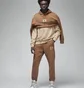 Худи мужское Air Jordan Essentials Statement Fleece Washed Pullover Hoodie Brown FB7290-281