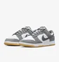 Кроссовки мужские Nike Dunk Low White/Grey FV0389-100