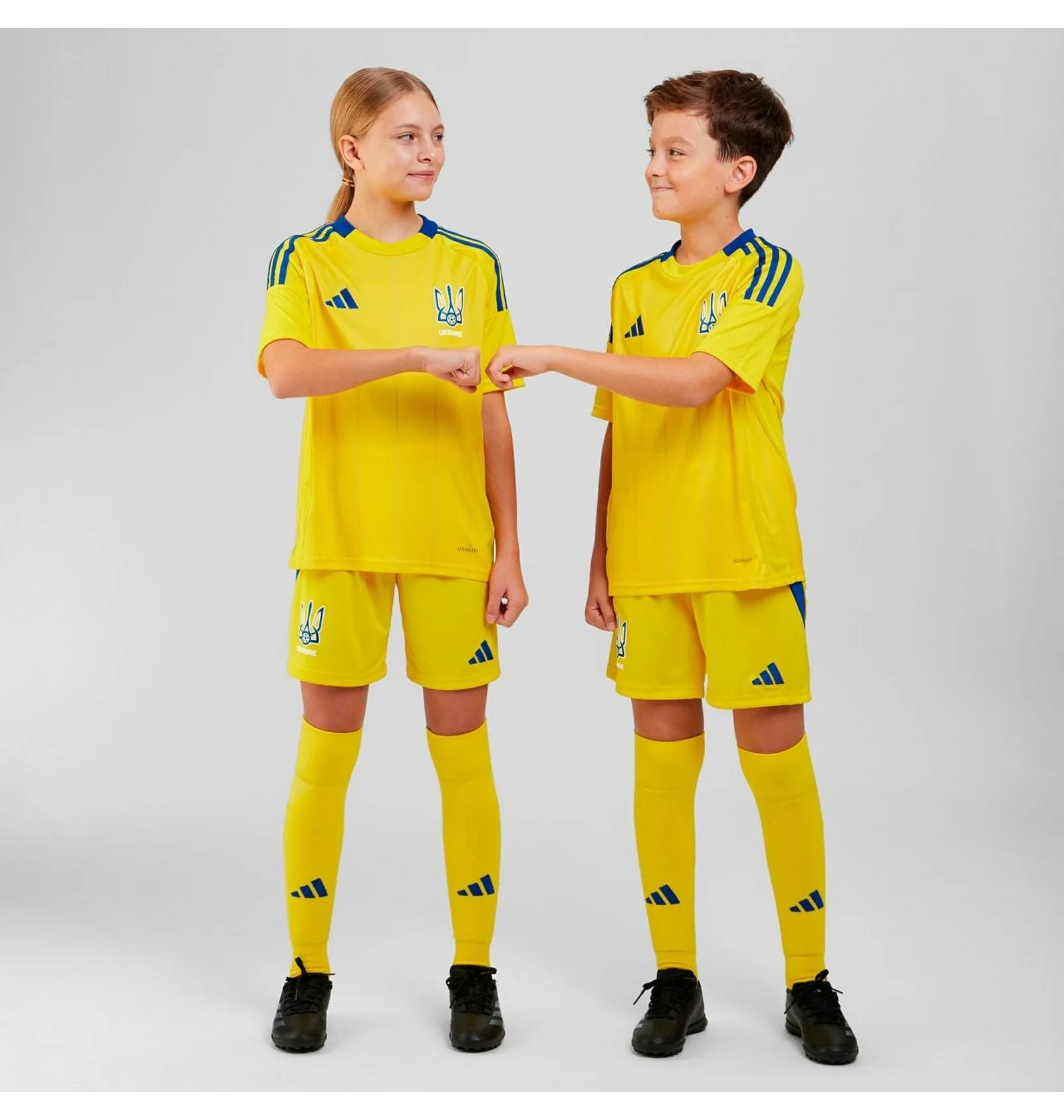 ᐉ Футболка дитяча Adidas Ukraine 24 Kids Performance Yellow