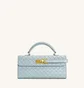 Сумка жіноча JW PEI Keyla Weave Texture Top Handle Bag Light Blue BB2025BG119211JWP