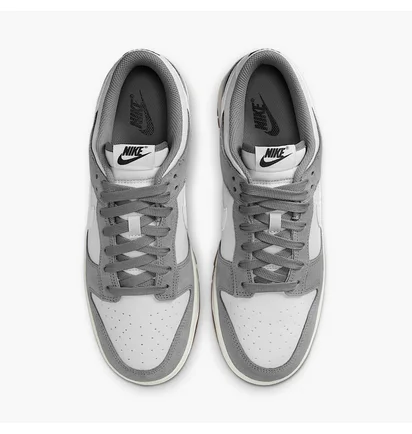 Кроссовки мужские Nike Dunk Low Grey/White IB6399-001