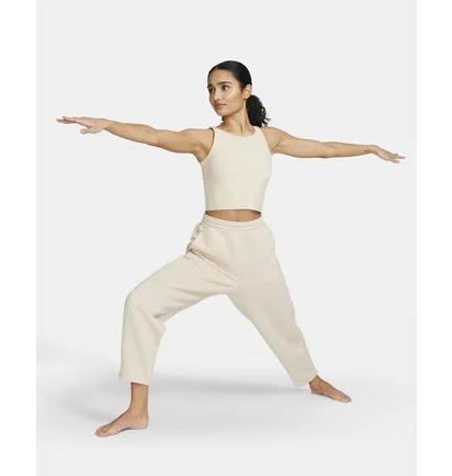 Майка женская Nike W Ny Df Luxe Crop Tanv Beige DV9171-126