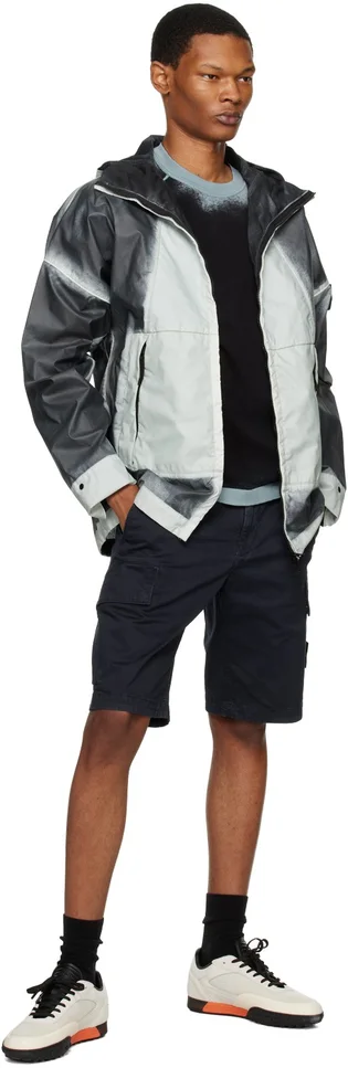 Куртка чоловіча stone island Mussola Gommata Grey 7815430T1-V0041