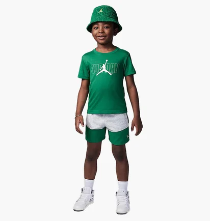 Спортивний костюм дитячий Air Jordan 2-Piece Stacked Mixed Set Green 85D767-G2H