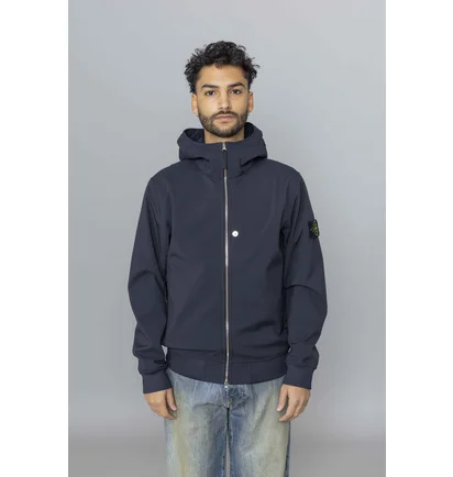 Куртка мужская Stone Island Soft Shell-R With Compass Patch Blue K2S15Q100004-S0B22-V0020